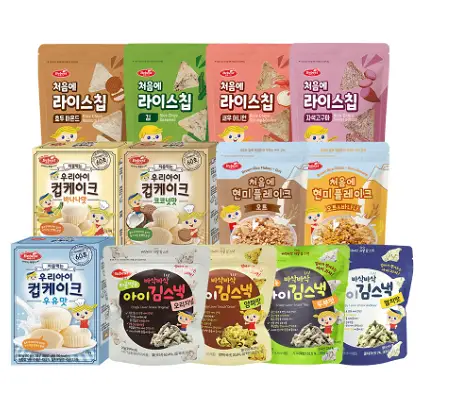 [STEP3 / 10~12개월부터] 베베스트 아기과자 모음전